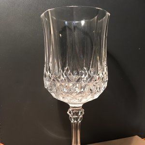 Longchamp Crystal Water Goblets - 4 each